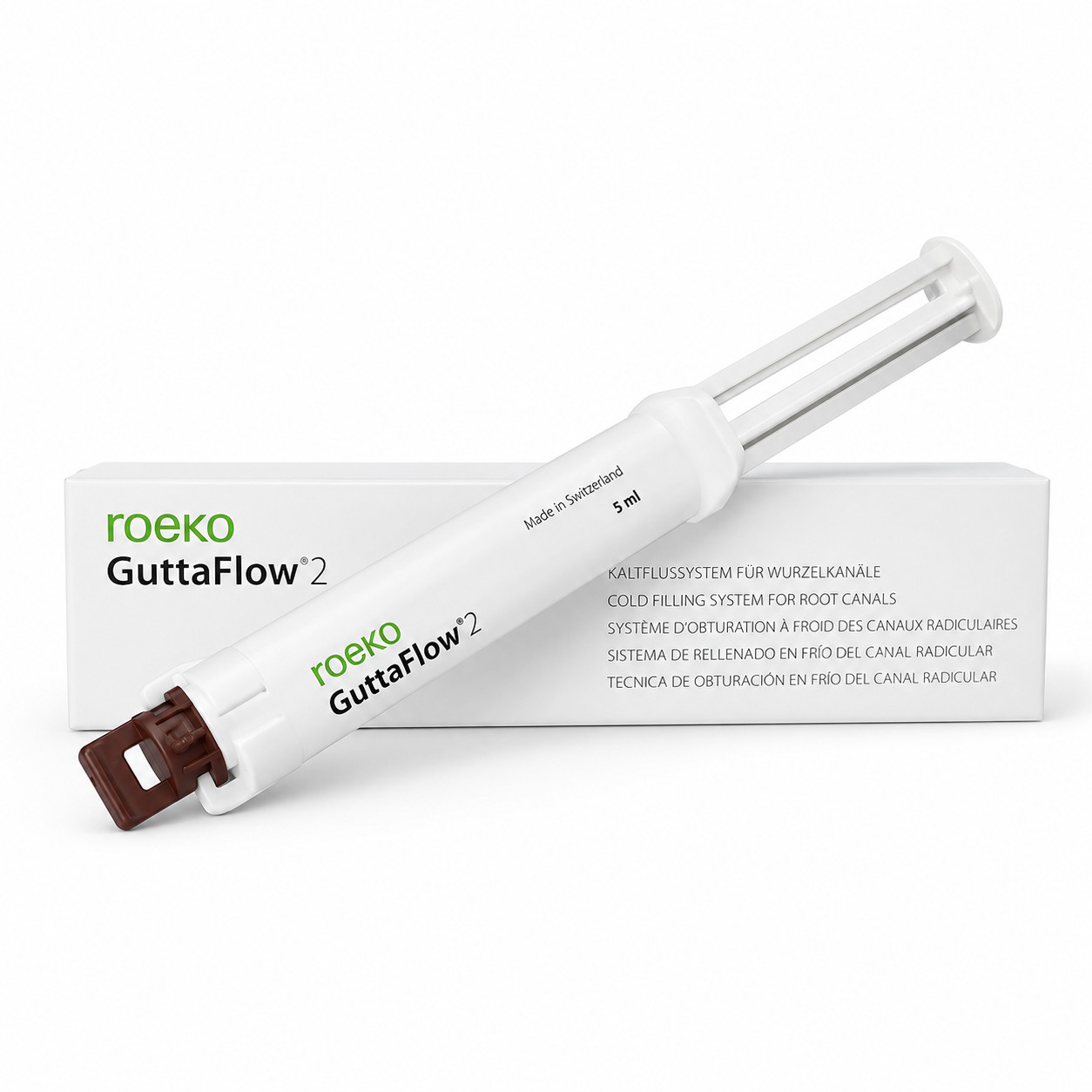 Coltene GUTTAFLOW 2 two in one Cold Flowable Dental Obturation System 5ml Syr