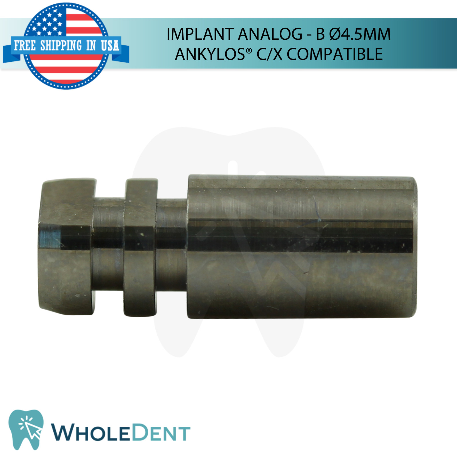 10x Dental Fixture Analog Ø4.5mm – B Ankylos® C/X Compatible Platform Lab