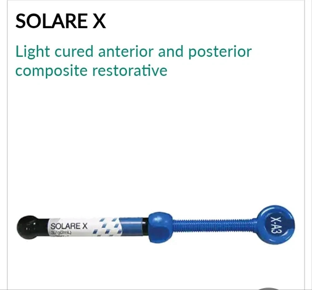 GC Solare X Bulk Fill Composite for Composite Restorations 5gm Syr (Free Ship)