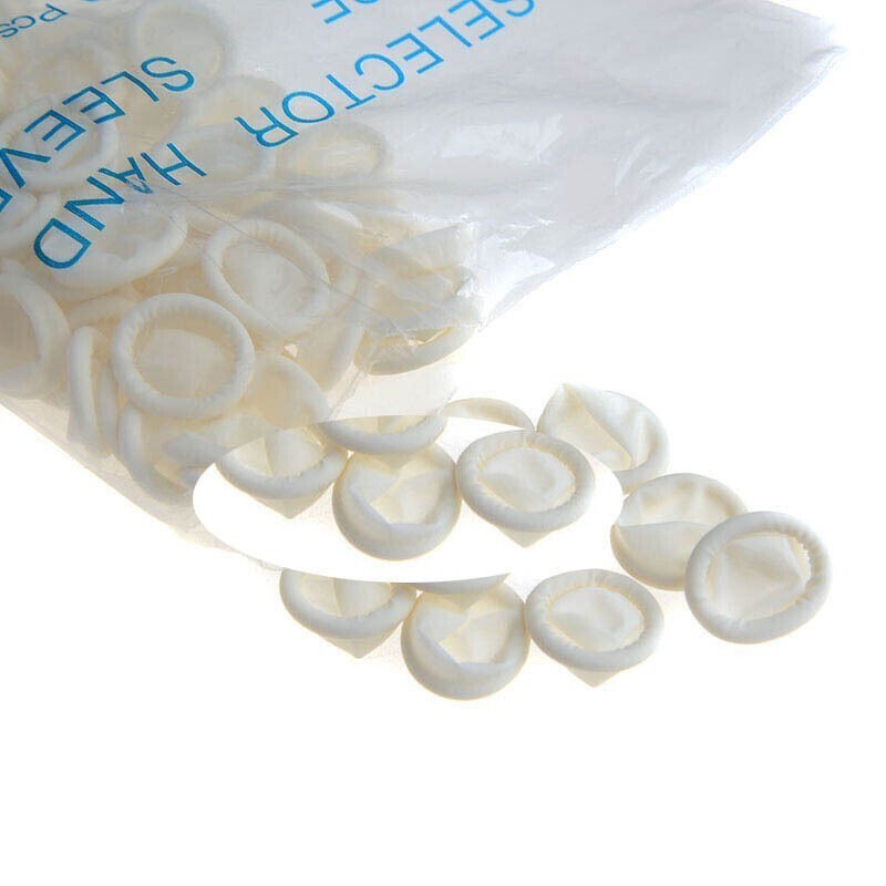 Dental Disposable Latex Scaler Finger Handpiece Sheath Protective Sleeves Cover