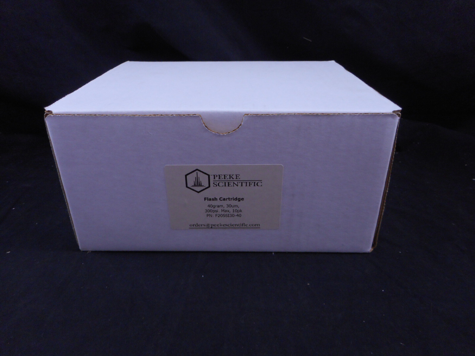 PEEKE SCIENTIFIC 30um Flash Chromatography Cartridge 40 Gram F20SSI30-40 10/Pack
