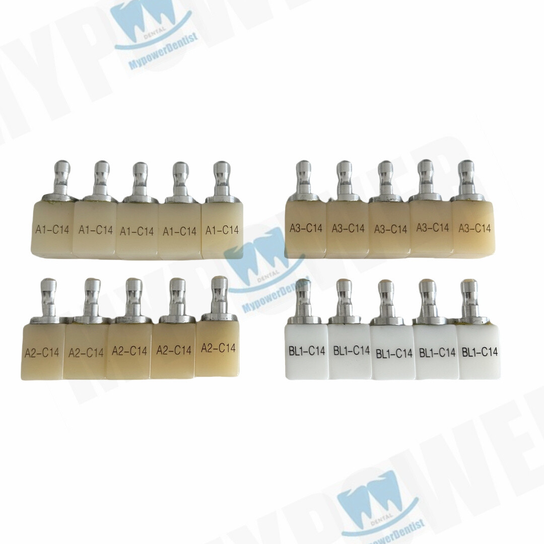 Dental PMMA Block CAM CAD CEREC C14/B40 Block Non Firing Milling Sirona MCXL