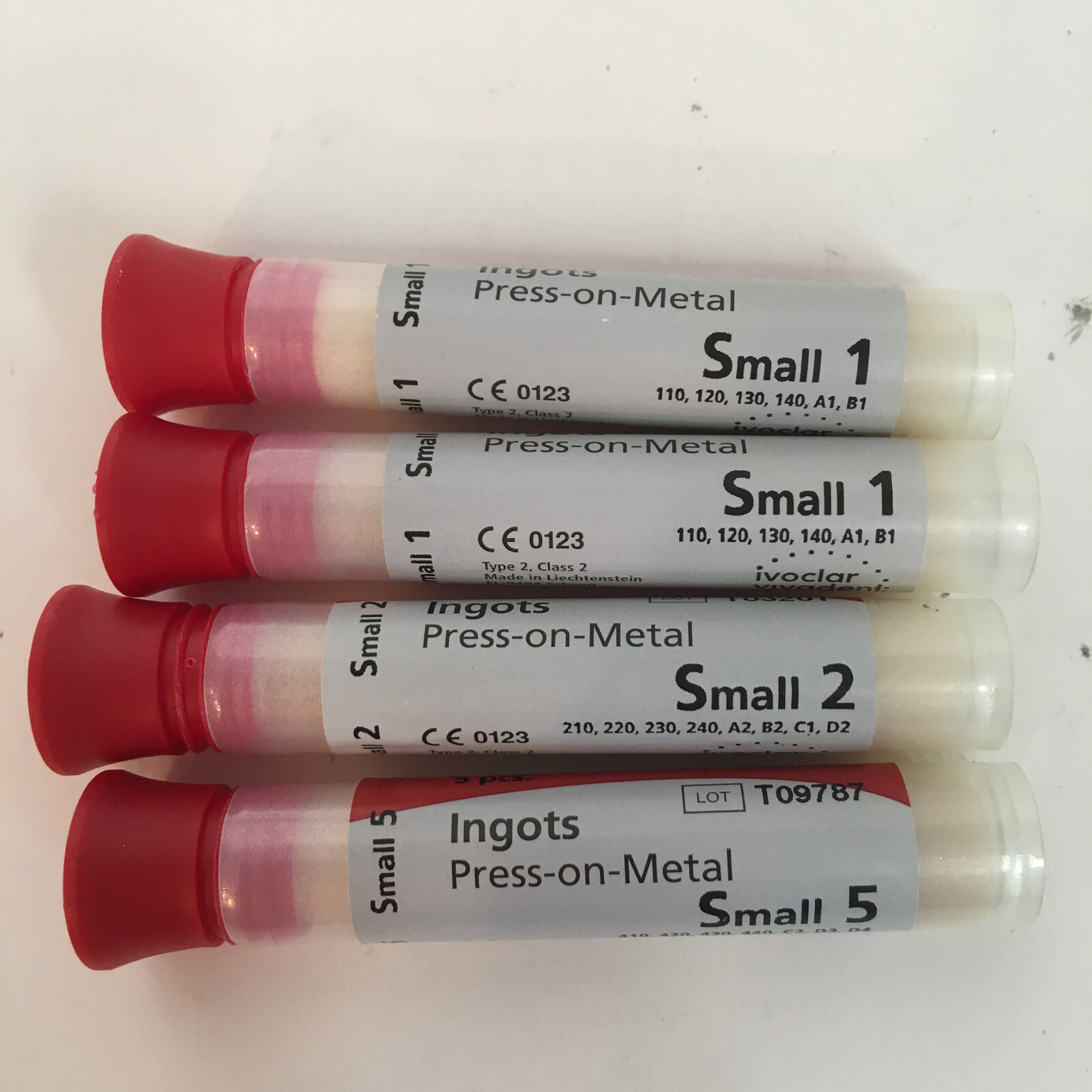 Ivoclar Inline POM Press On Metal Ingots Dental Lab KK408