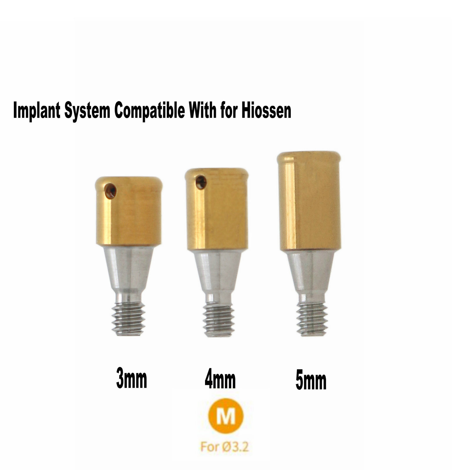 Dental Locator Attachment Abutment for Nobel Active/ITI/Zimmer/Hiossen/Straumann