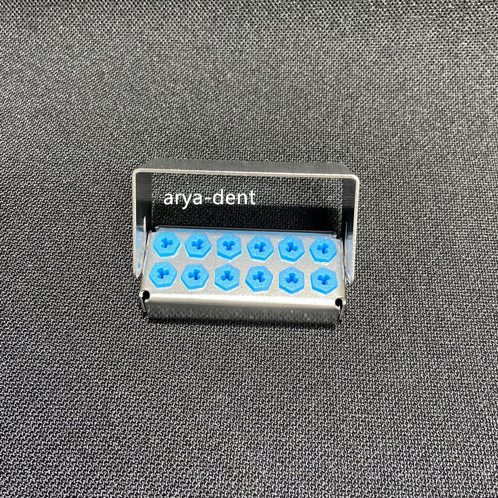 Dental Implant Drills Organizer Holder Sterilization Box Bur Block 8/12/30 Hole