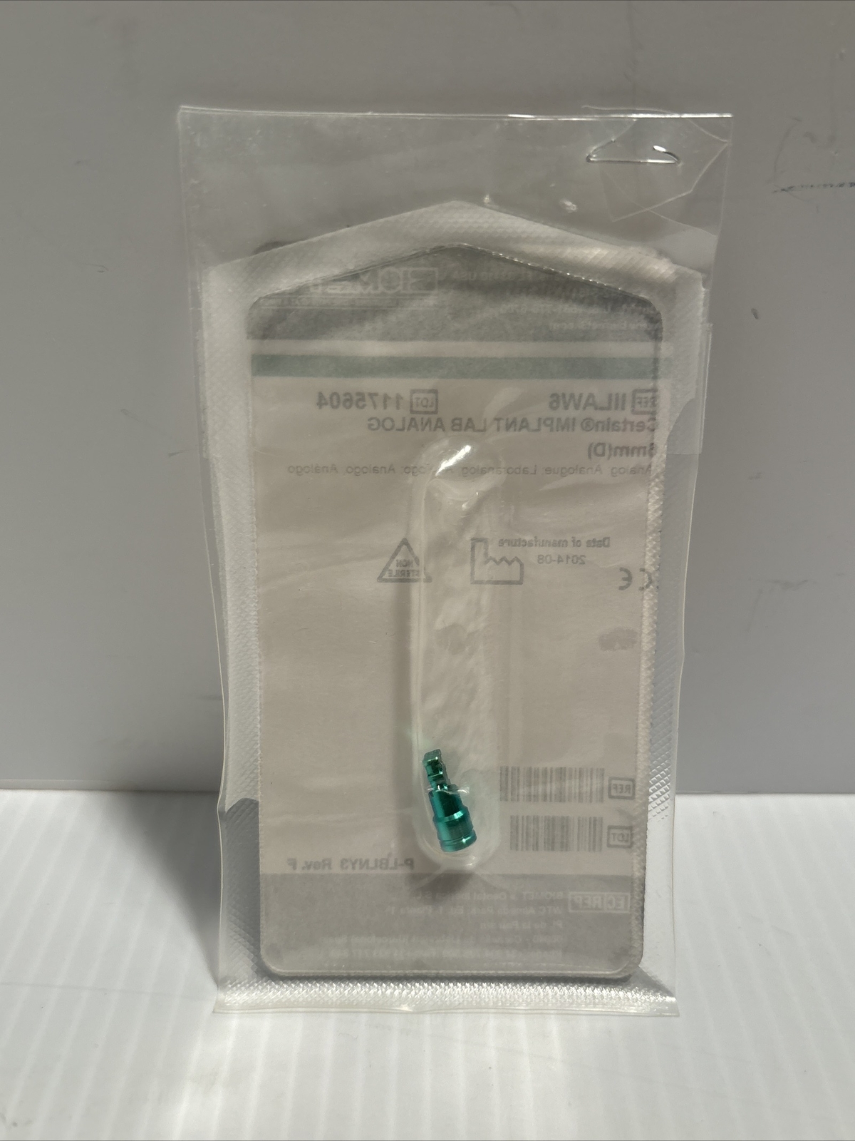 biomet IIlaw6 certain implant lab analog 6mm (D)