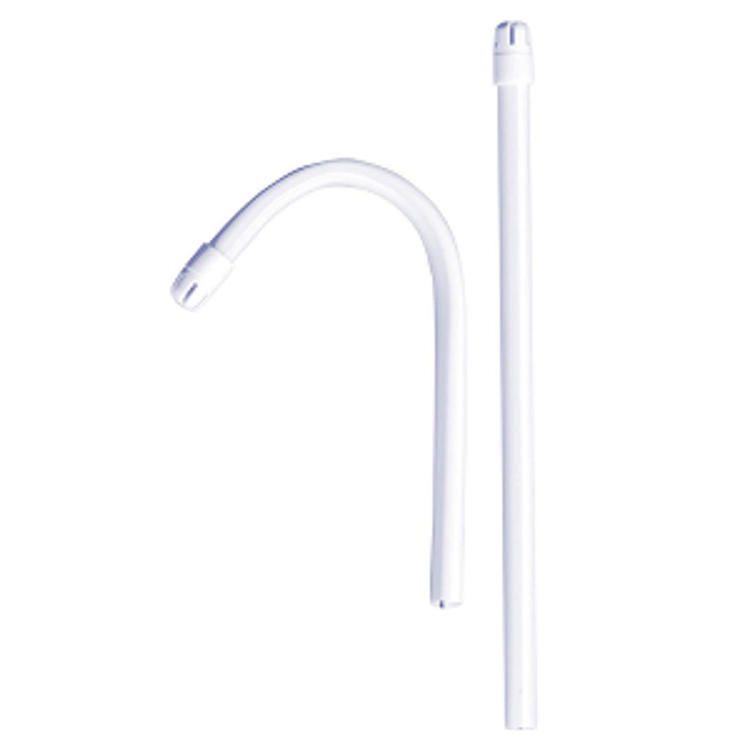 Safe-Dent Saliva Ejectors white with white tip 1000/case