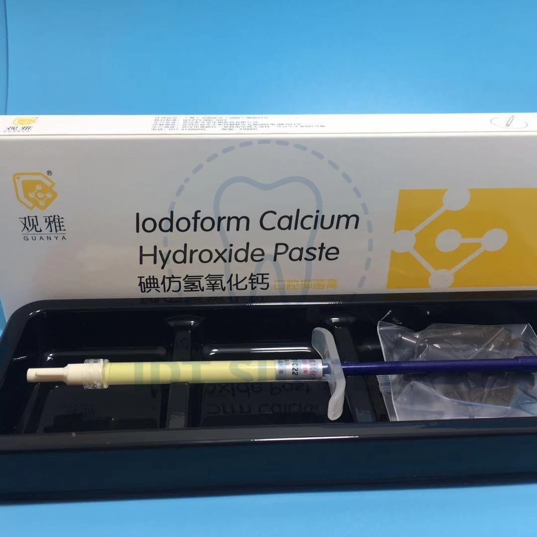 Dental Calcium Hydroxide Iodoform Paste 2.5g Root Canal Filling Antibacterial