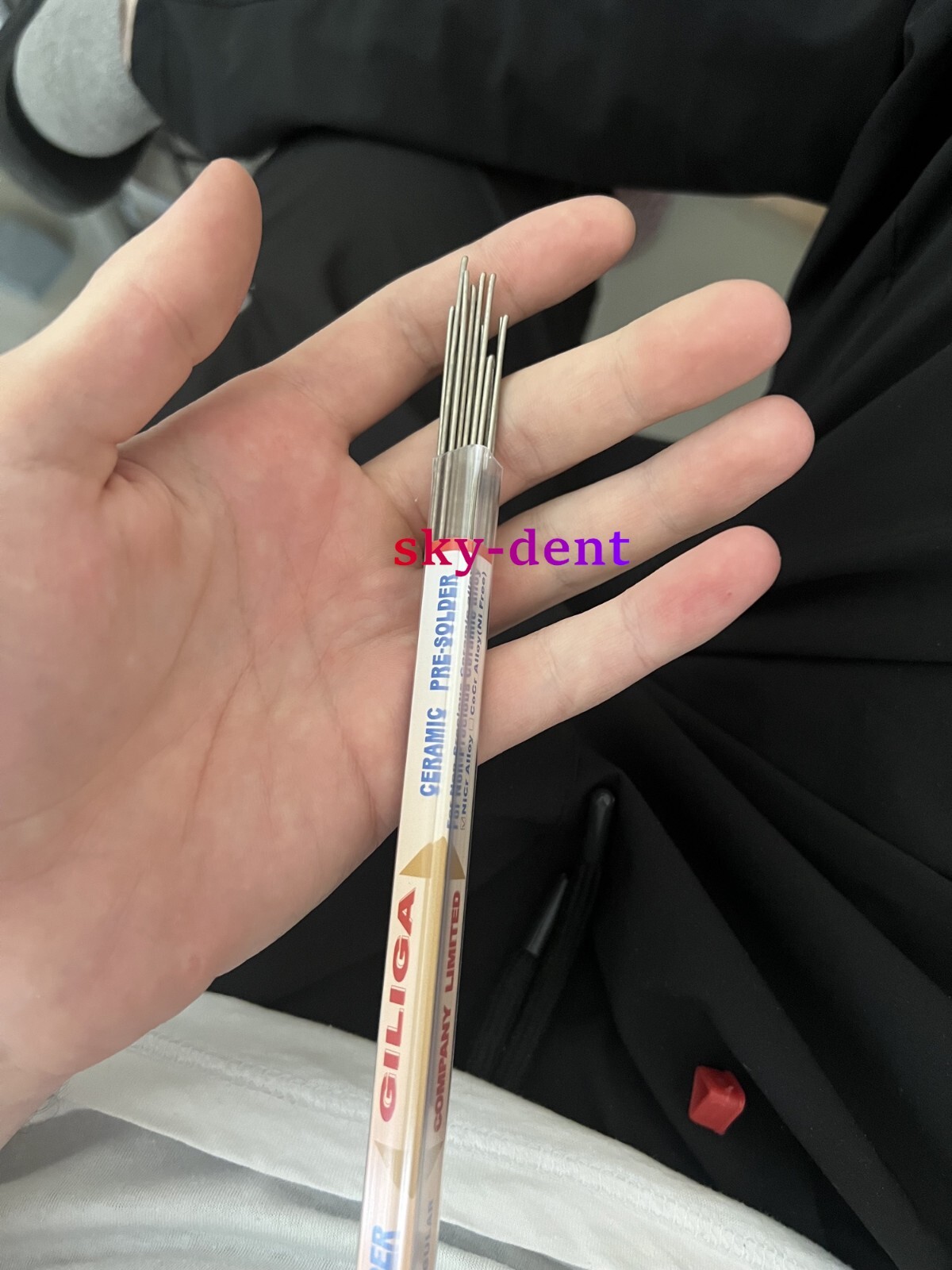 Dental High Temperature Welding Rod Nichrome for PFM Soldering Metal Wires Weld