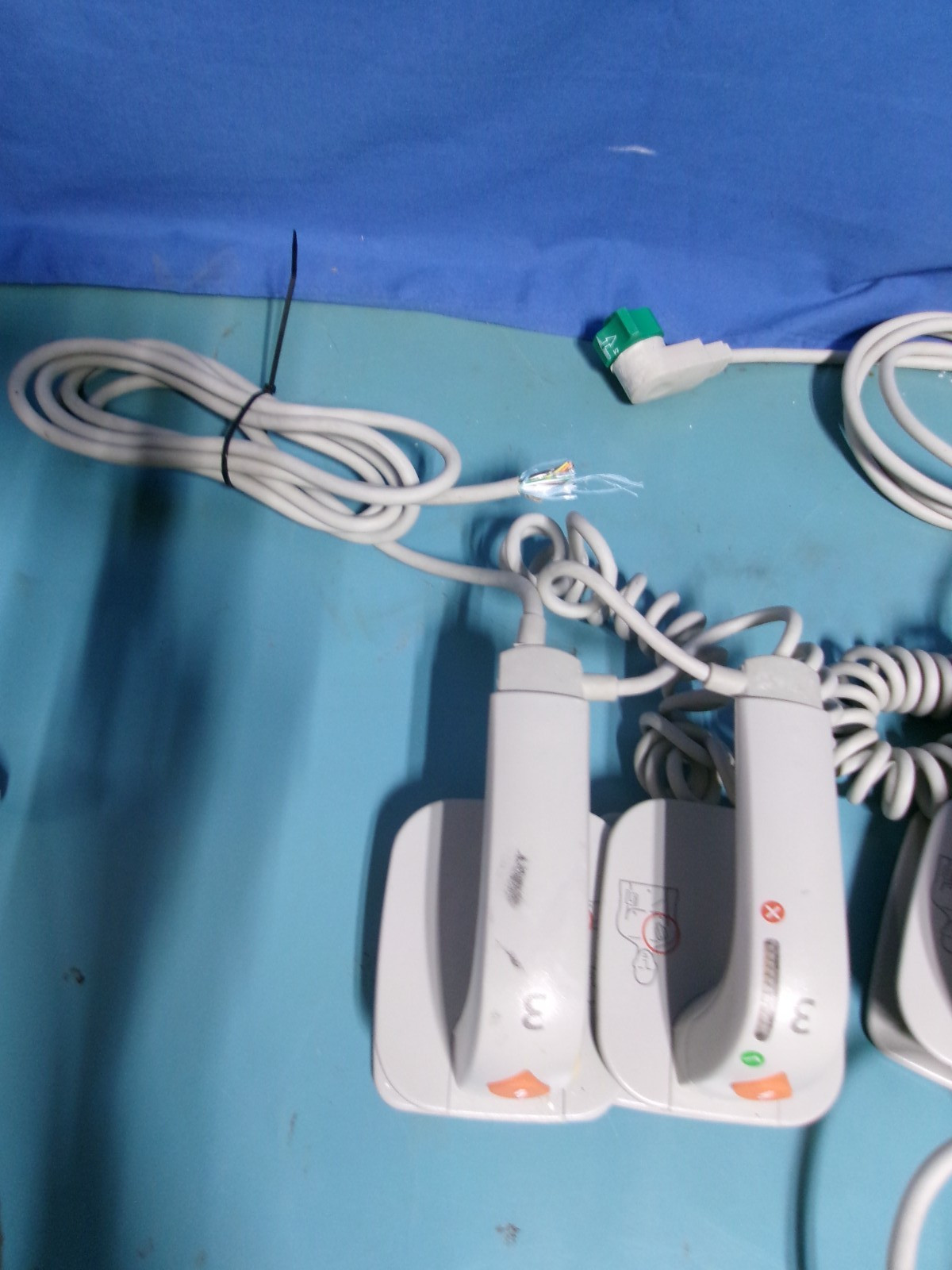 Lot 5 Philips M3543A Water Resistant External Hard Paddles for MRx XL XL+ Defib