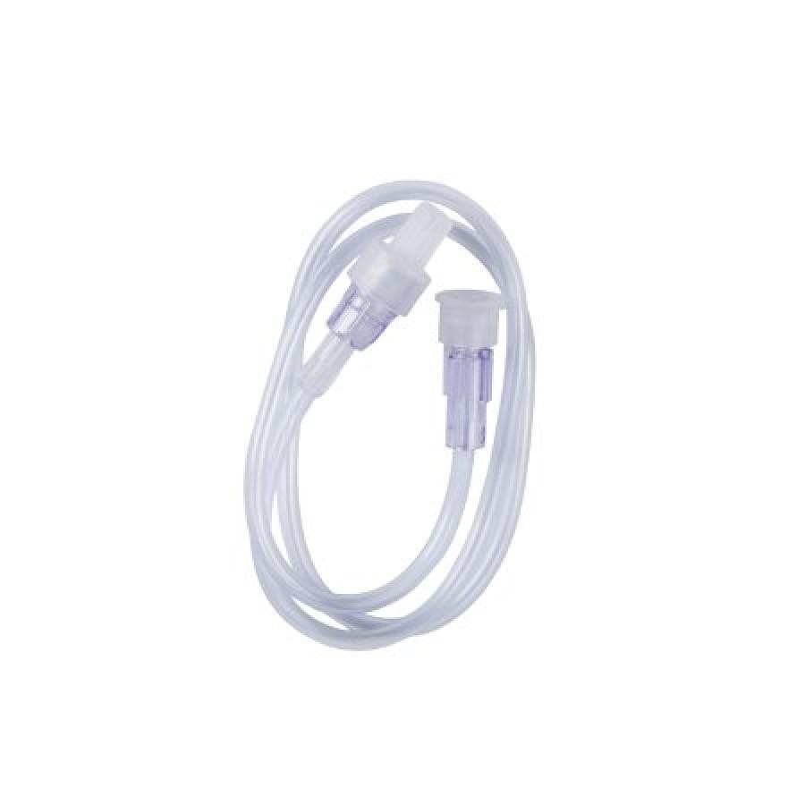 B Braun IV Ext Set Standard Bore No Clamp No Port 3mL Priming Volume 21″ Tube 50