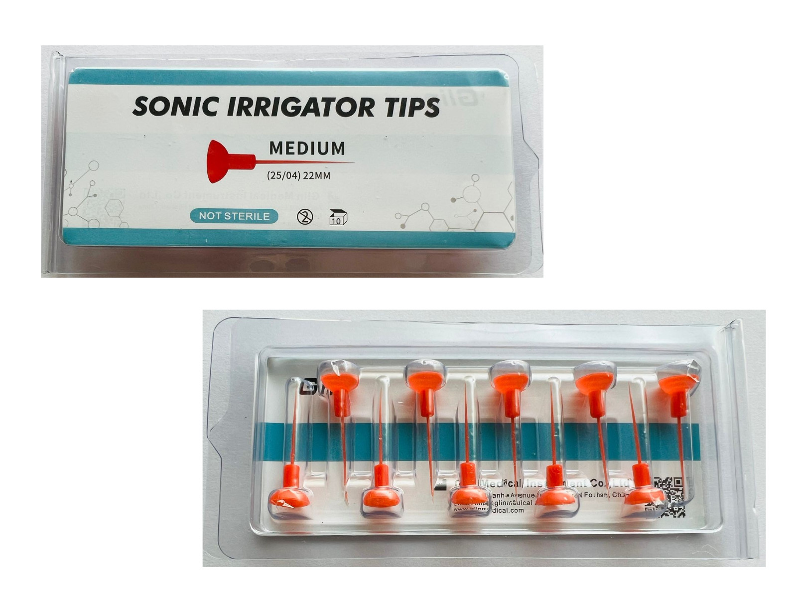 Glin SuperEndo Colour Coded Disposable Tips For Endo Activator (Pack of 10)