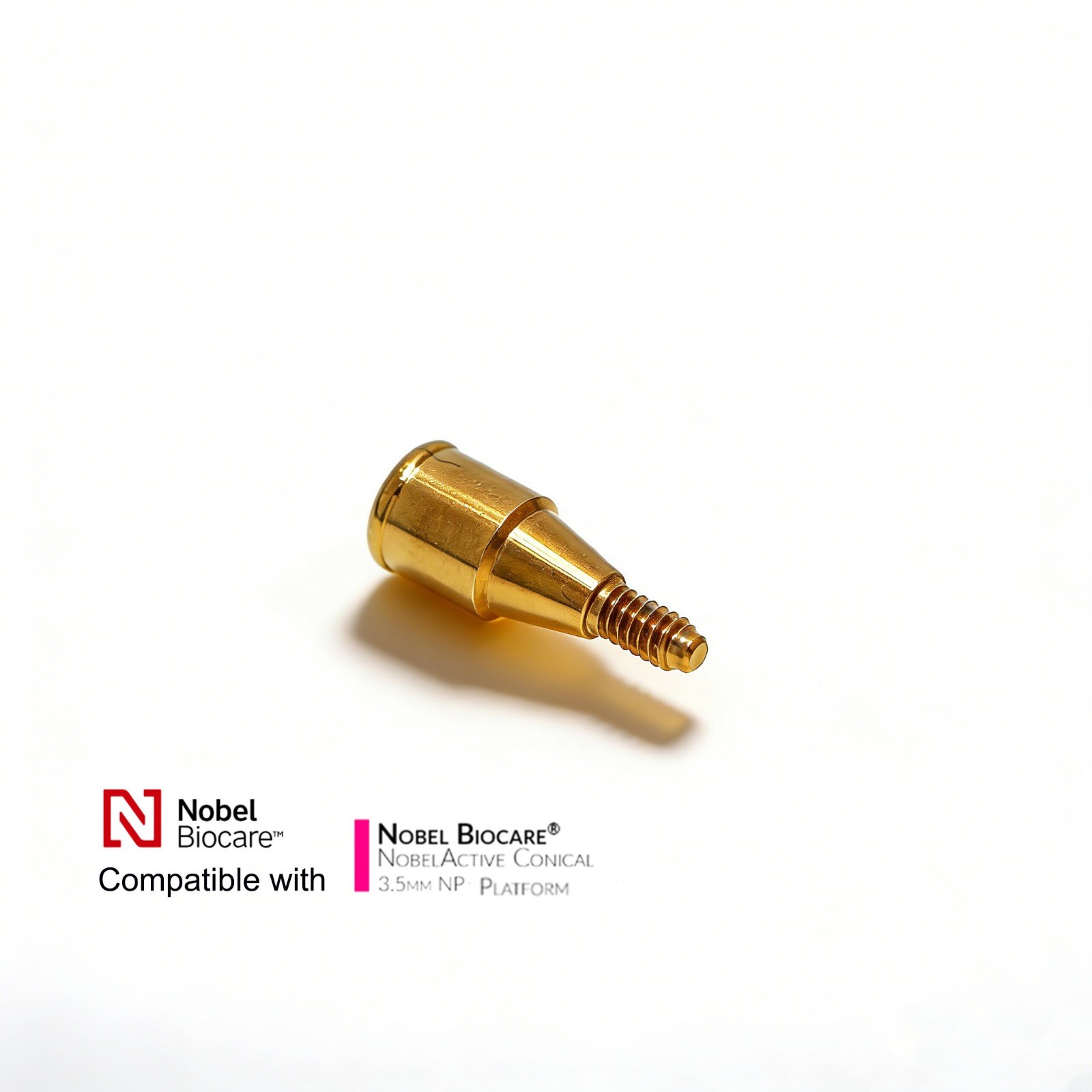 Locator Overdenture Abutment Fits Nobel Active Conical Connection NP/RP Platform