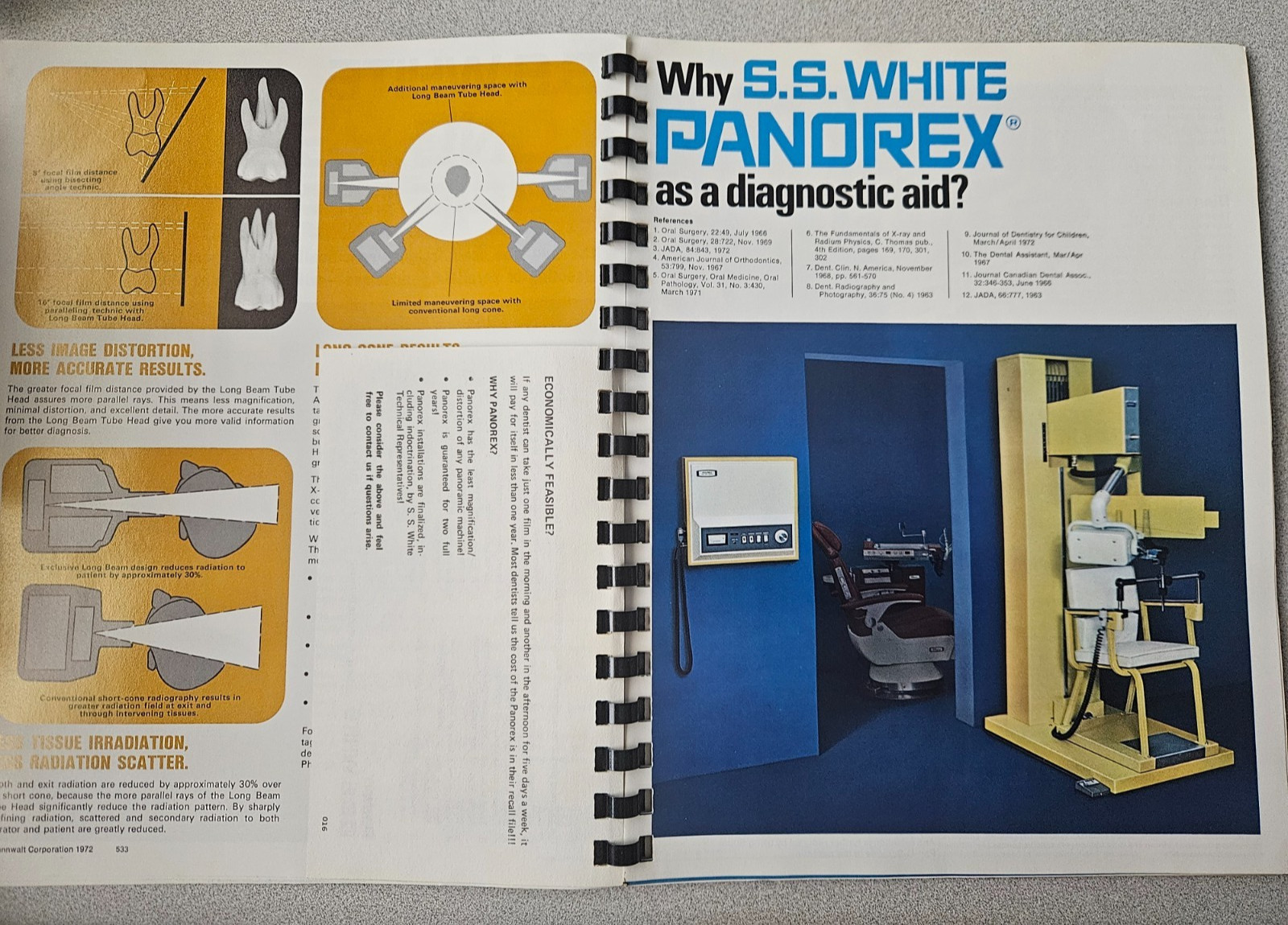 SS WHITE VINTAGE EQUIPMENT LITERATURE PORTFOLIO