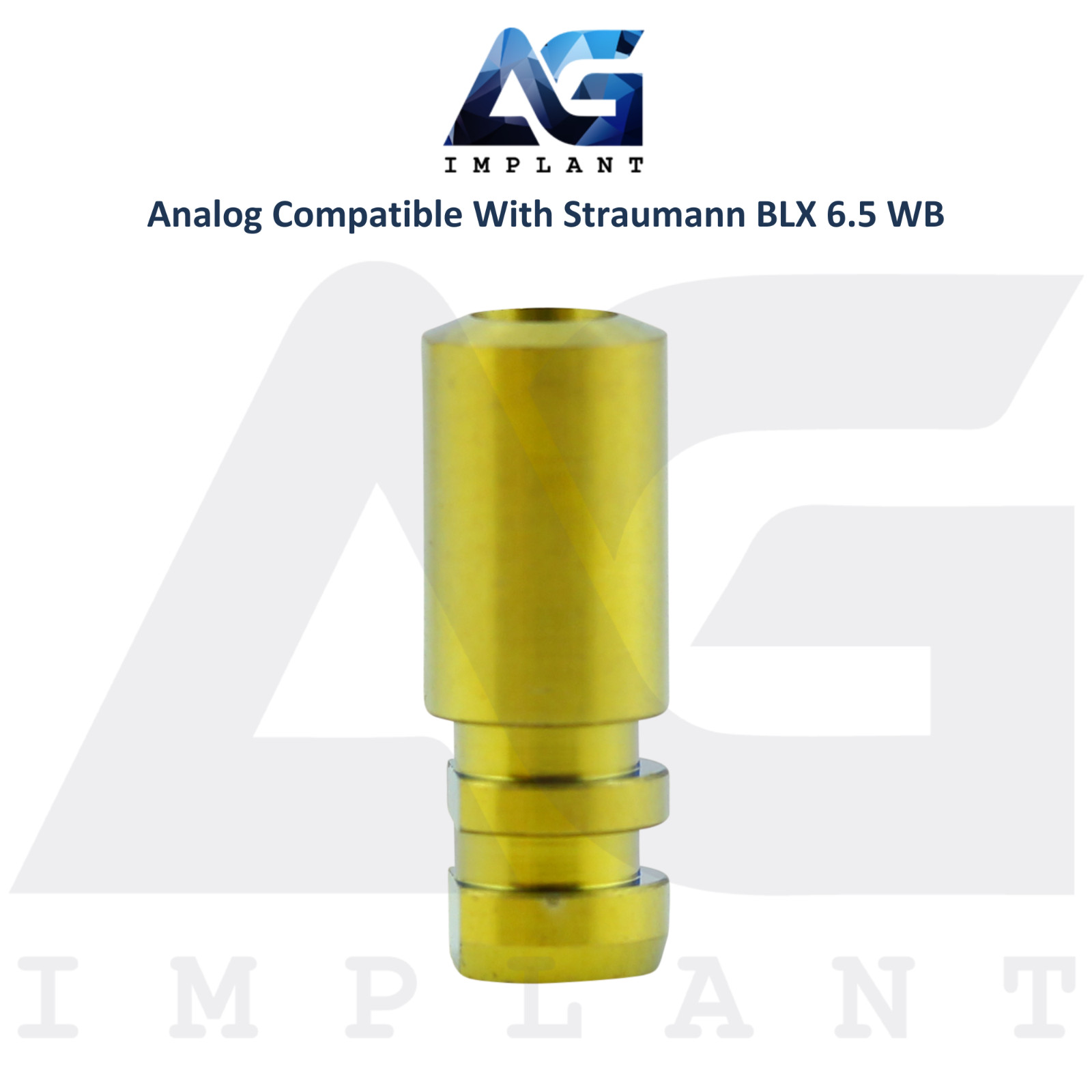 5 Fixture Analog Compatible with Straumann BLX® Ø6.5mm WB Dental Lab