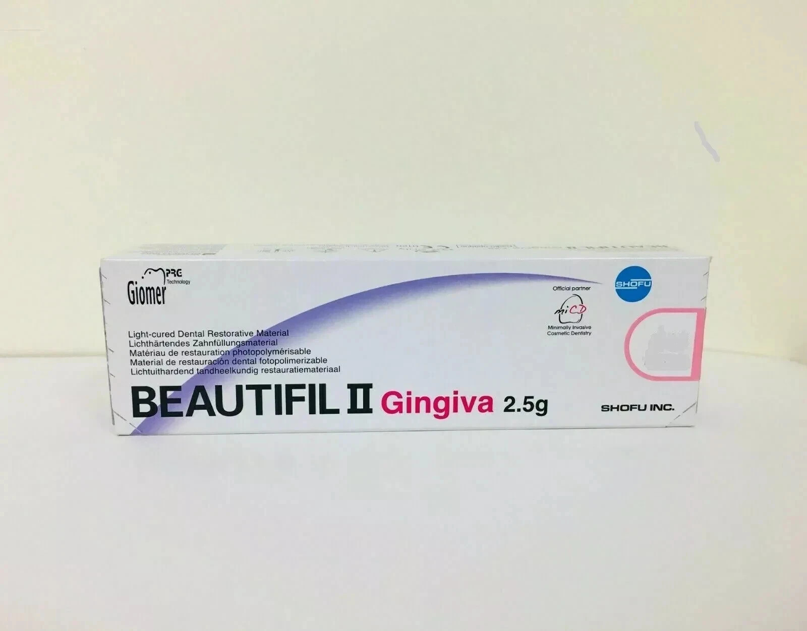 Shade 2.5gm Gingival CompositeShofu Beautifil II Gingiva G LP Light Pink Or DP F