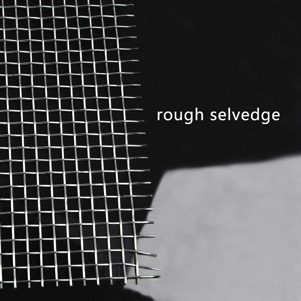 Stainless Steel Woven Wire Mesh Roll, Metal Mesh Sheet, Screen Window Mesh