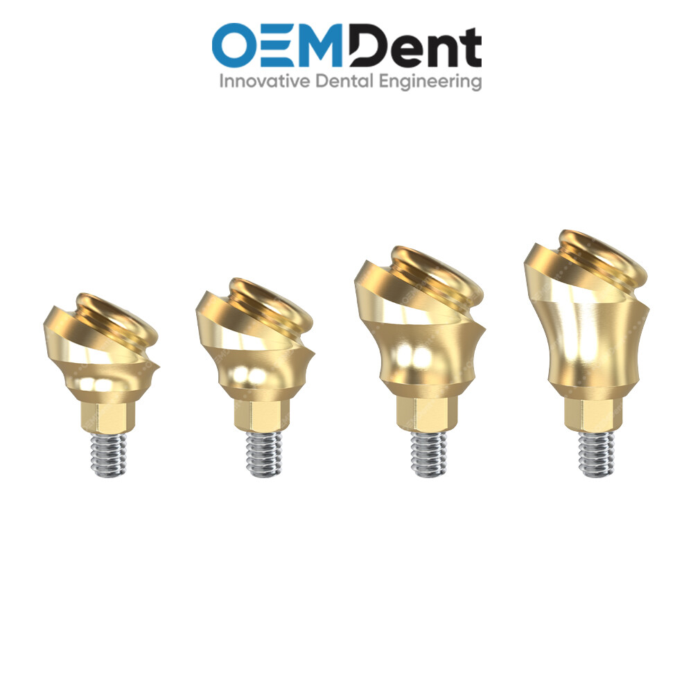 Angulated 30° Loc Attachment – Paltop® Int Hex 2.42mm Compatible