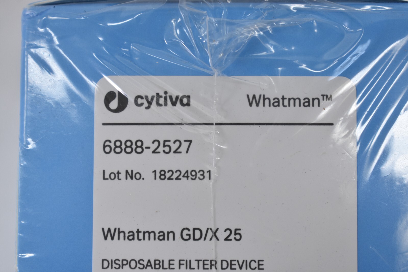 Cytiva 6888-2527 Disposable Filter Devices 150 Pack 2.7um Pore Whatman GD/X 25