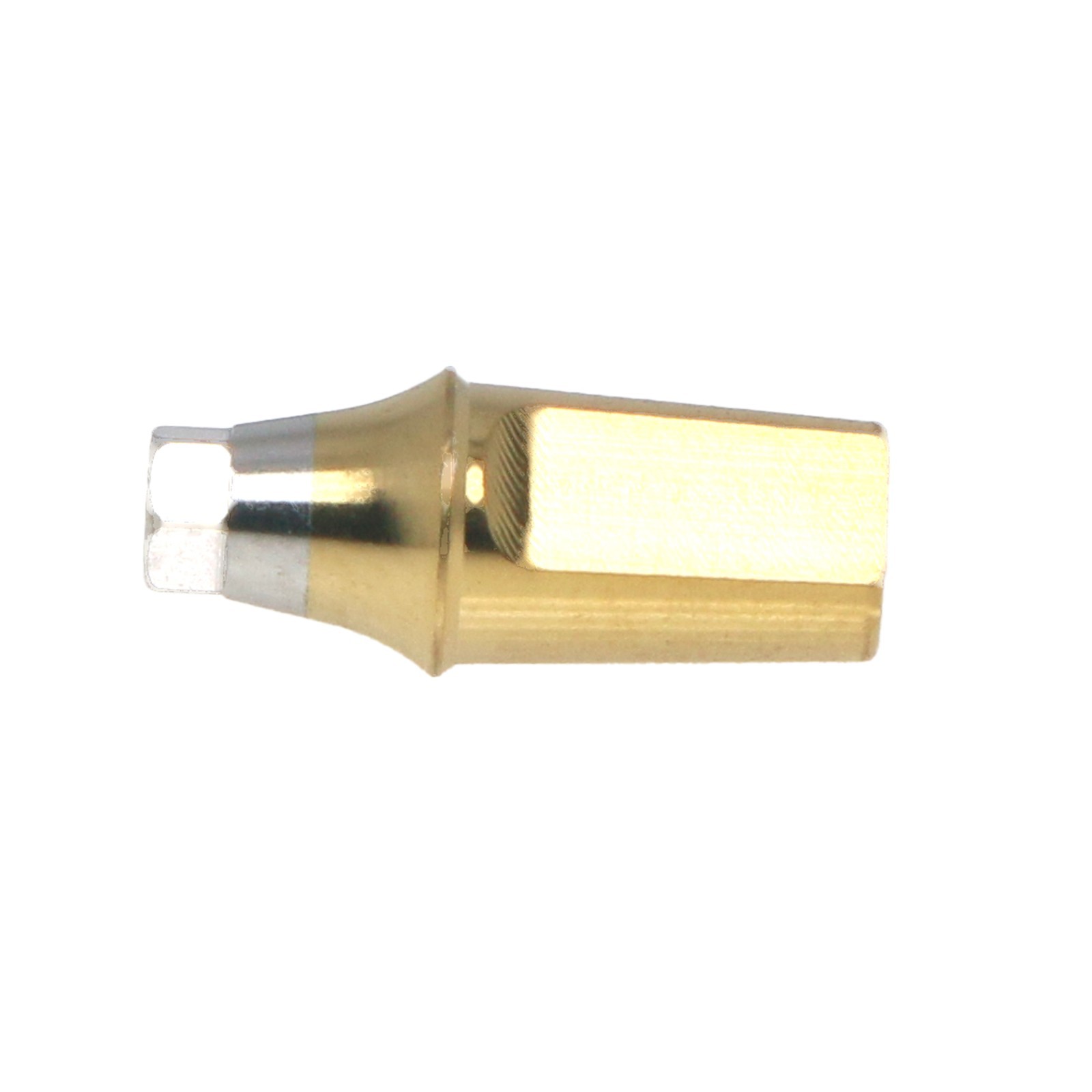 Dental Straight Transfer Abutment Regular Ø5.0 mm Hex GH 1–6 mm Hiossen/Osstem