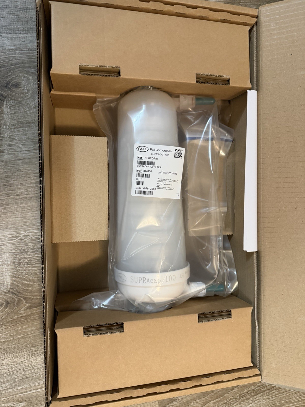 Pall NP6DP81 Supracap 100 Filter MFG 2018!! New !!