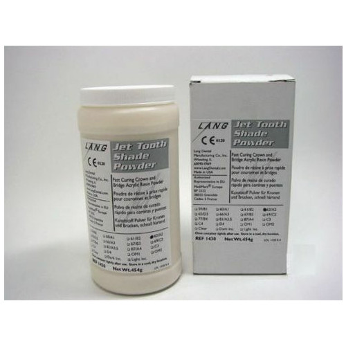 Lang Dental 1450-62 Jet Tooth Shade #62/A2 Powder Only 5 Lb