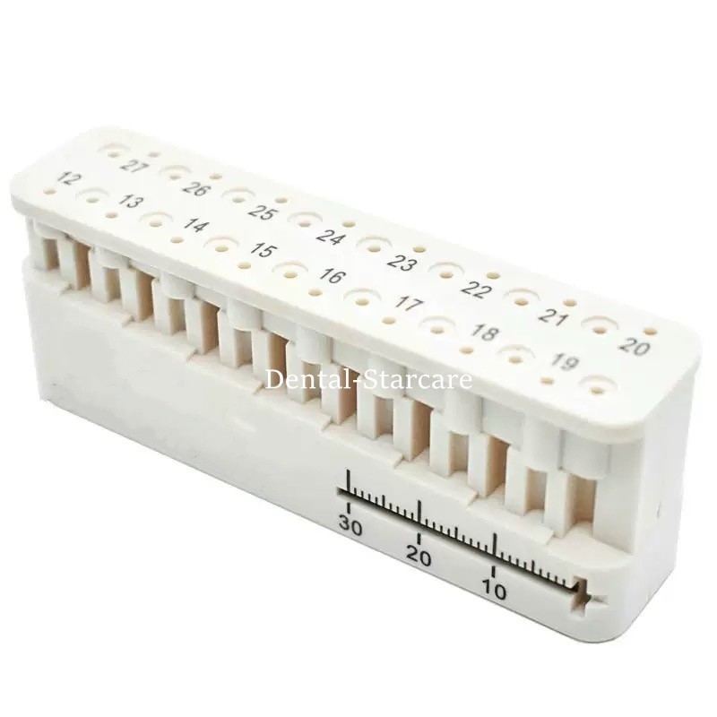 Dental Endo Measuring Block Endodontic File Holder Ruler Autoclavable Tool USA