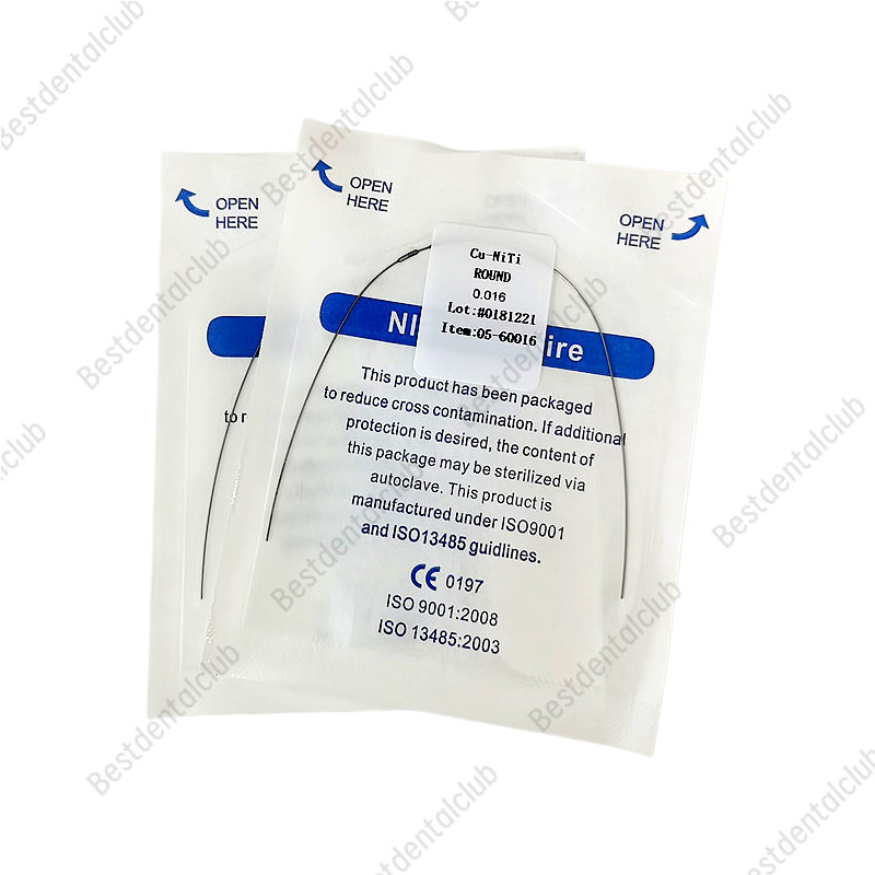 5-500pcs Dental Orthodontic Copper Cu-Niti Wires Arch Wires Round Damon Stop