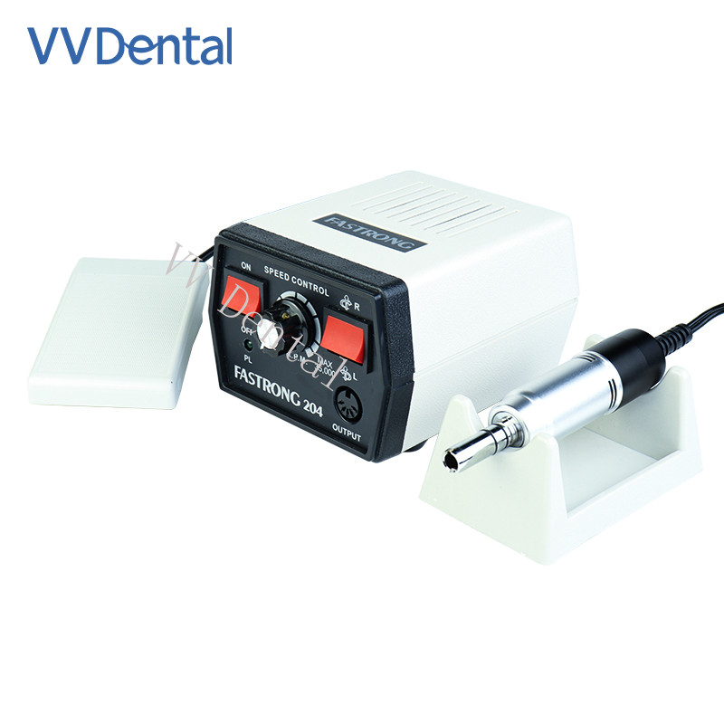 Dental Strong 204 Micro Motor 102l Polishing Handpiece 220v Polish Motor