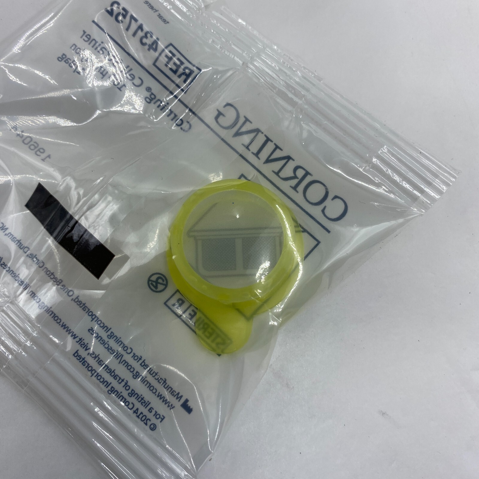 BOX OF 50 CORNING 431752 100µm Cell Strainer, Yellow, Sterile, Nylon 1/Bag New🎯