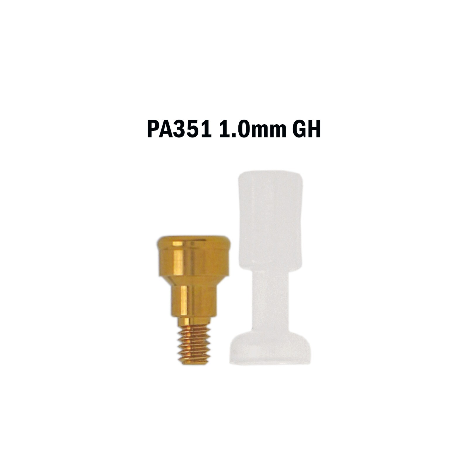 Dental Overdenture Locator Abutment for ZIMMER BEGO MIS Screw-Vent 3.5 Platform