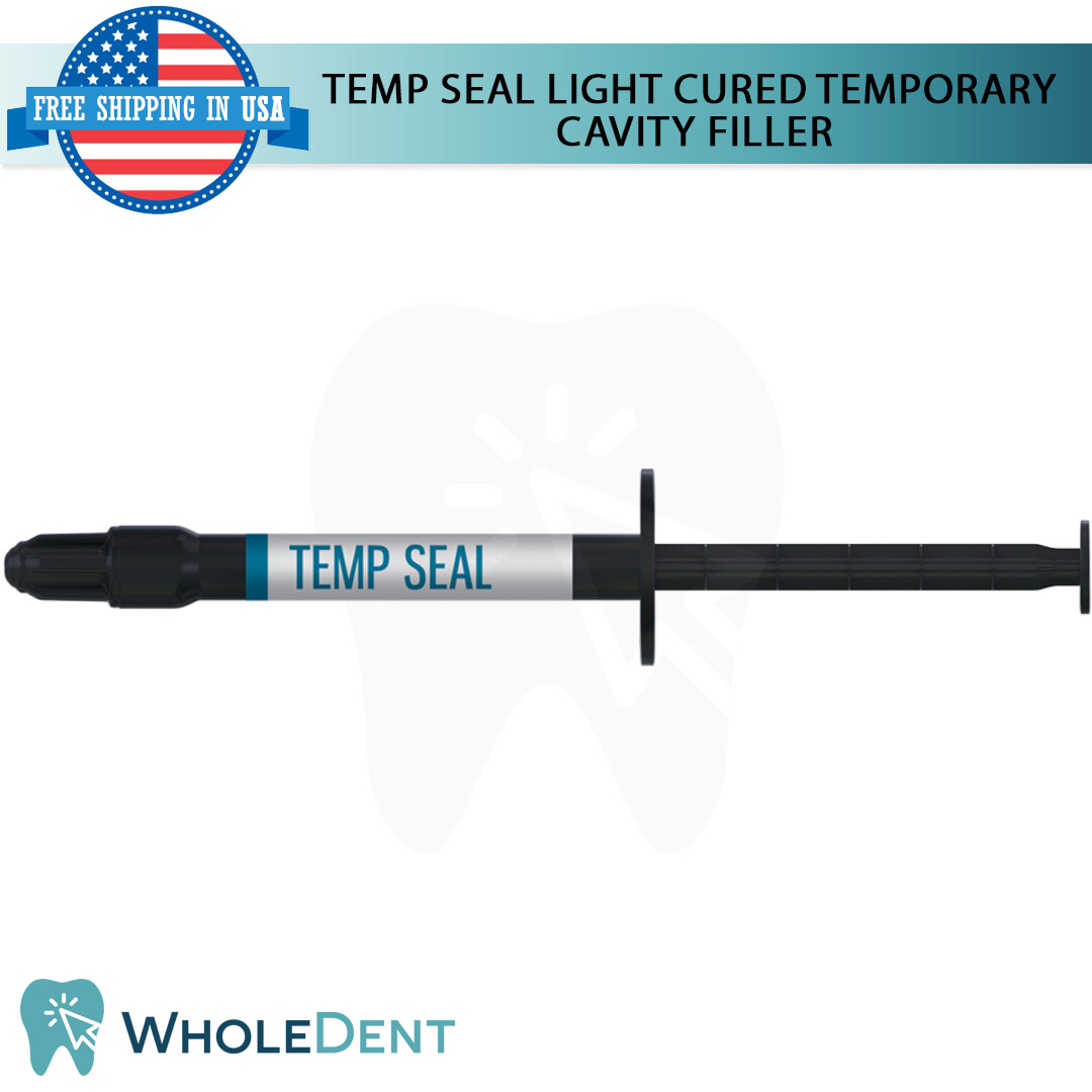 Temp Seal Light Cured Temporary Cavity Filler Flow Cavity Dental Syringes