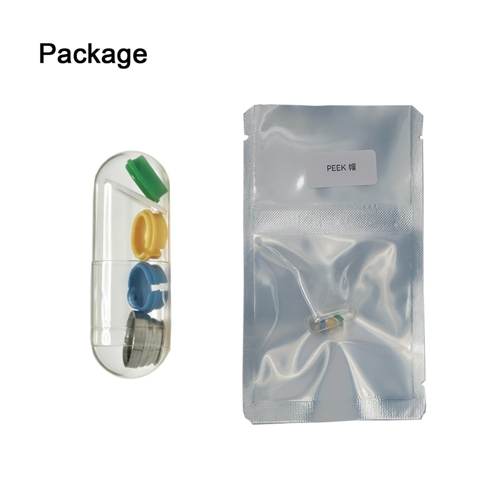 US Dental Novaloc Retention Inserts Peek Caps&Mounting and Demounting Tool
