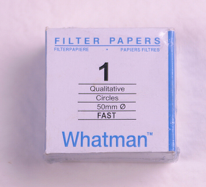 FILTER PAPER 5 cm 100 DISCS QUALITATIVE FAST 101