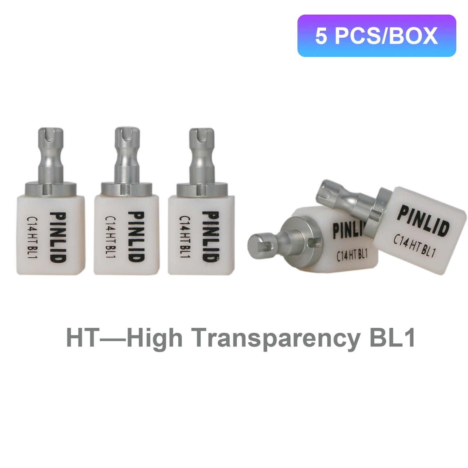 US C14 HT Transparency Glass Ceramic Lithium Disilicate CEREC Emax CAD CAM Block
