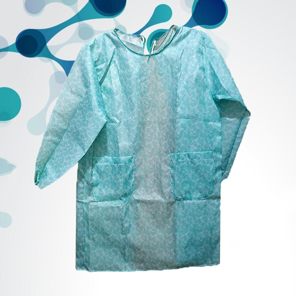 Smock Adult Long Sleeves Housework Hotel Apron with Household Waterproof Man