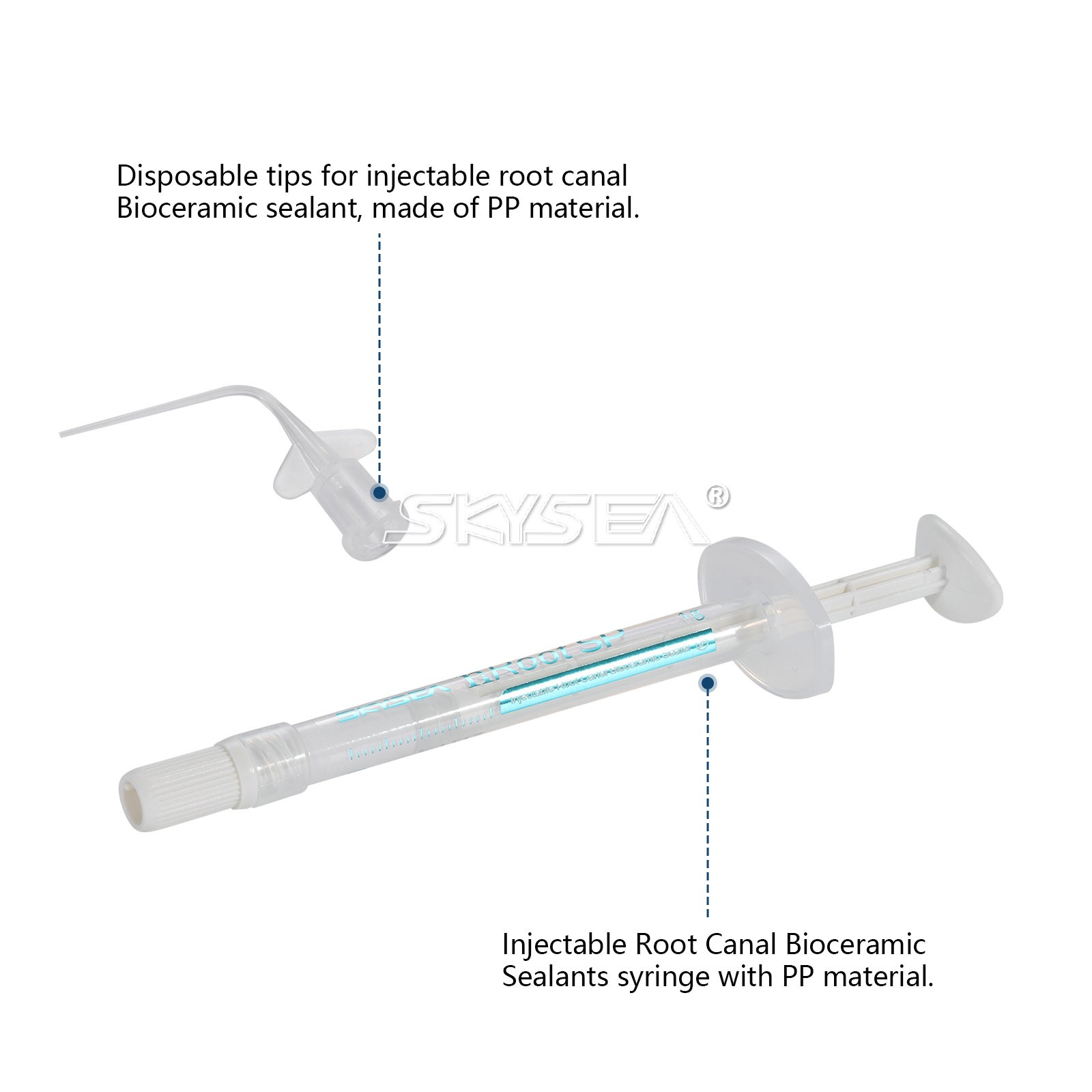 10Packs Root canal bioceramic sealer endo Bioceramic Filling Cement SP 1g