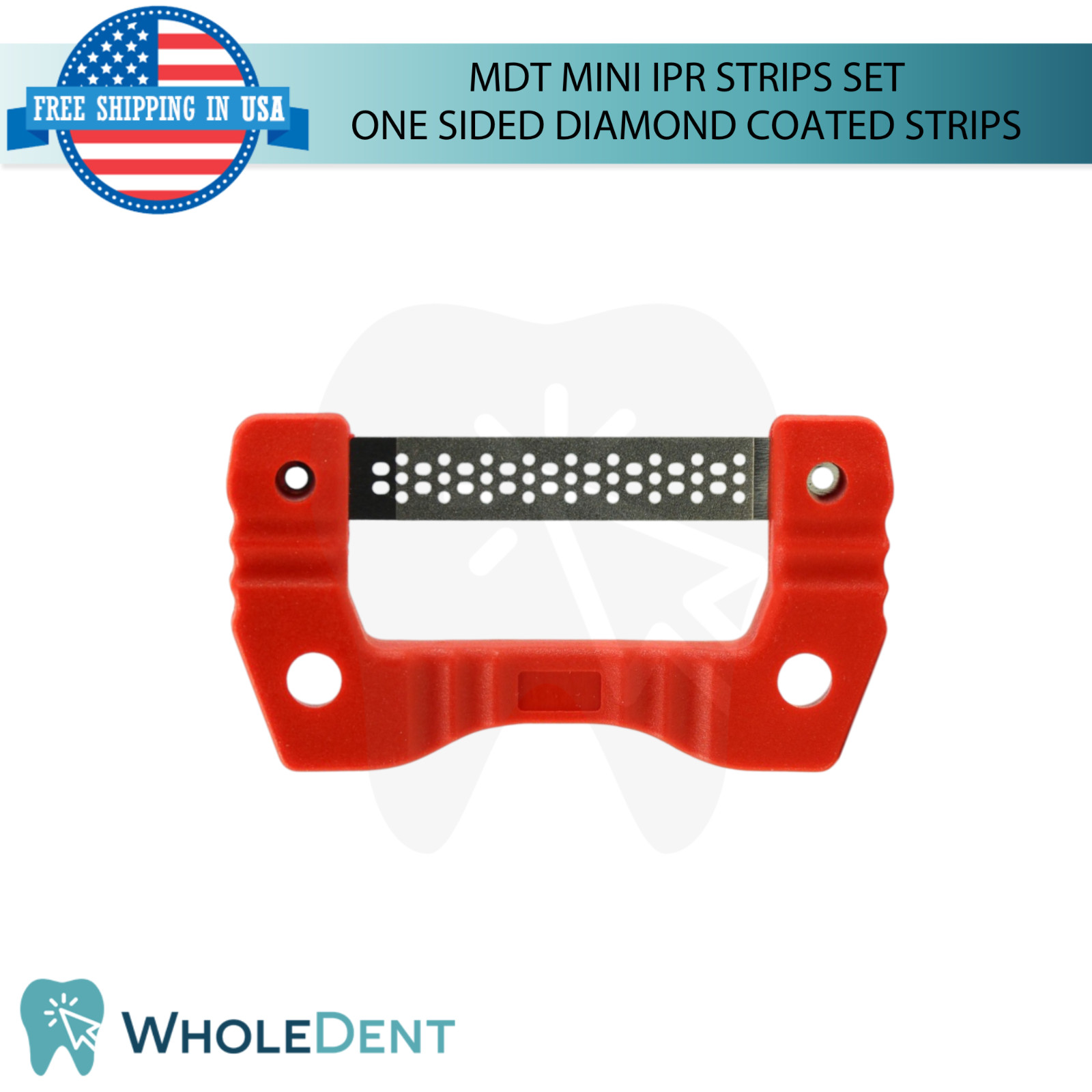 MDT One Sided Diamond Coated IPR Mini Strips Finishing and Polishing Tool