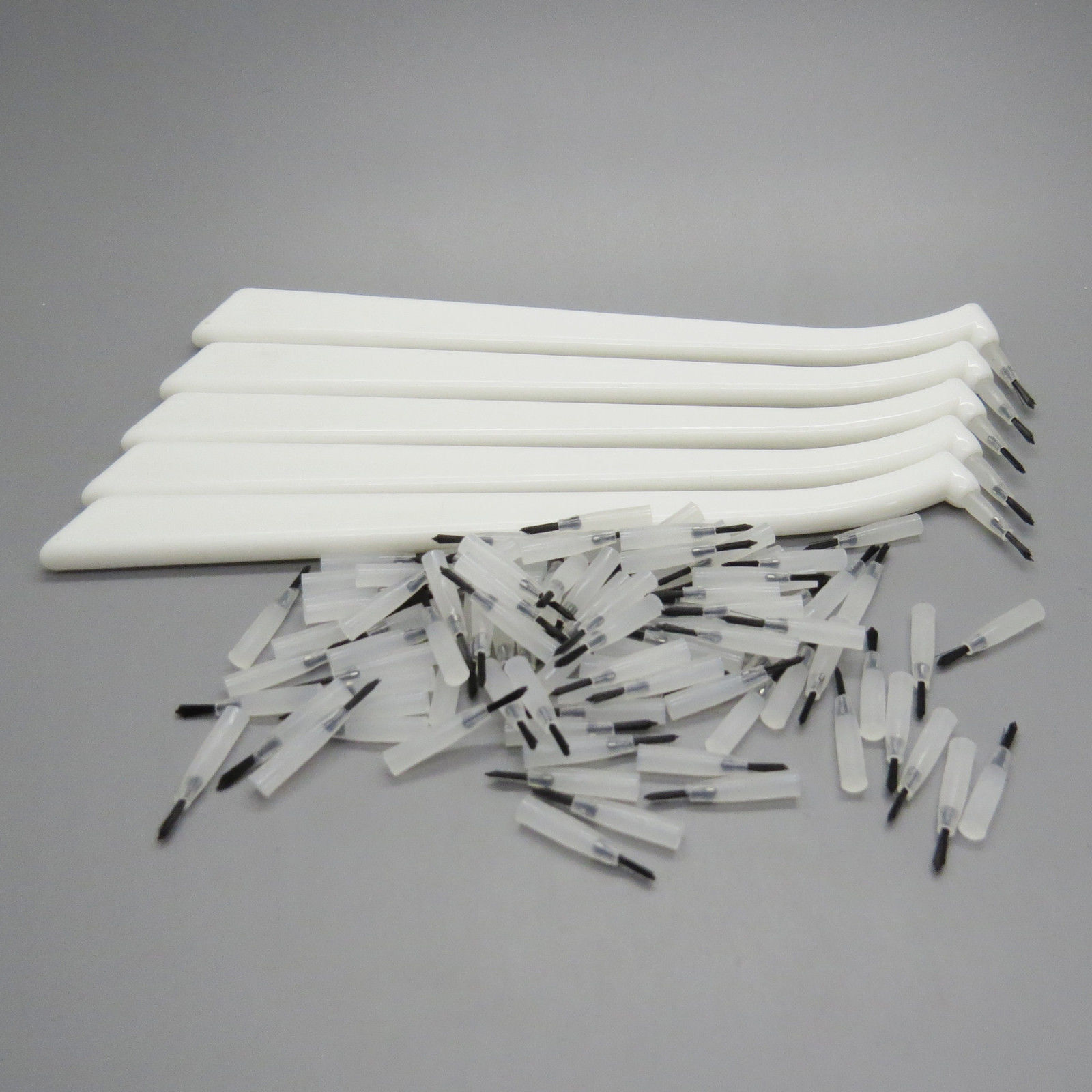 Dental Micro Brushes Composite Resin Disposable Mini Applicator Brush Tip Handle