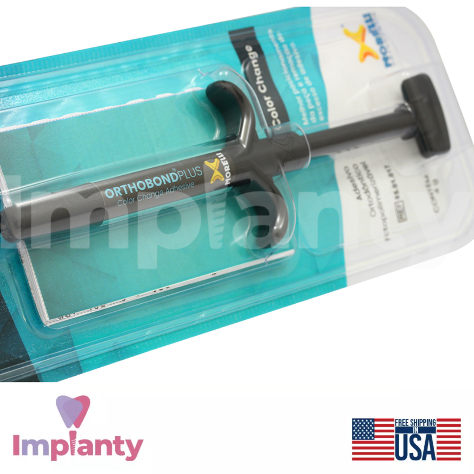 Morelli Dental 0rthobond Adhesive & Primer Bracket Bonding Set Light Cured