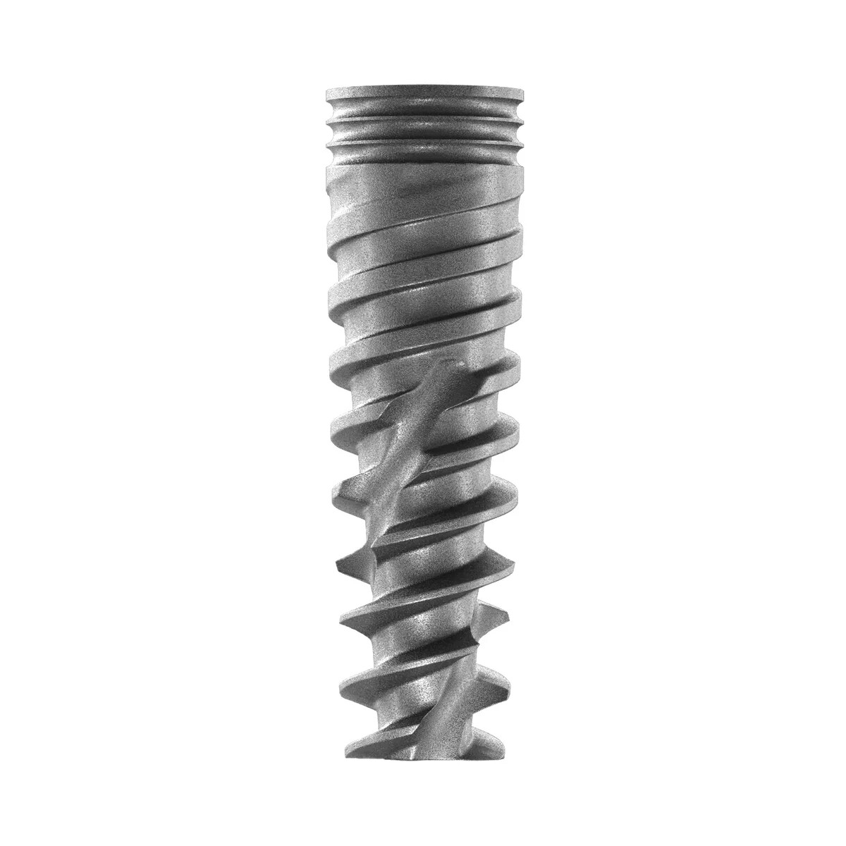 1x ABA Aggressive Spiral Fixture SLA Surface Titanium Dental Int Hex 2.42mm