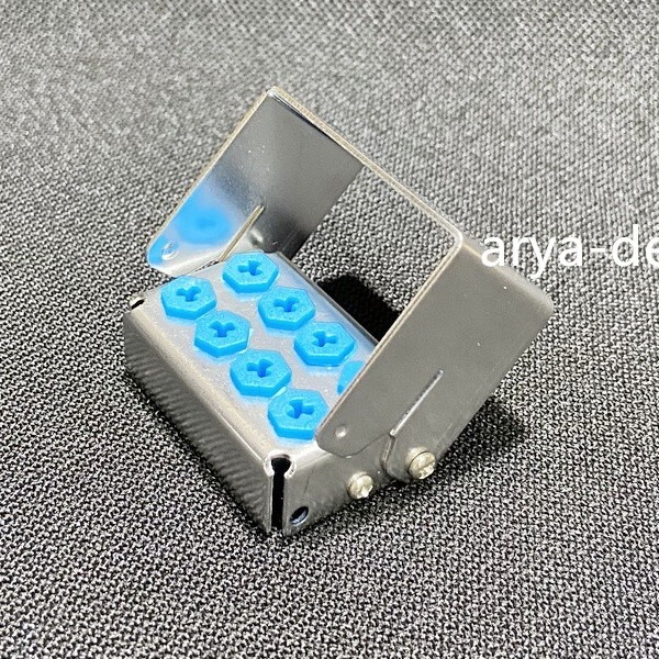 8/12/30 Hole Dental Implant Drills Organizer Holder File Bur Sterilizer Case Box