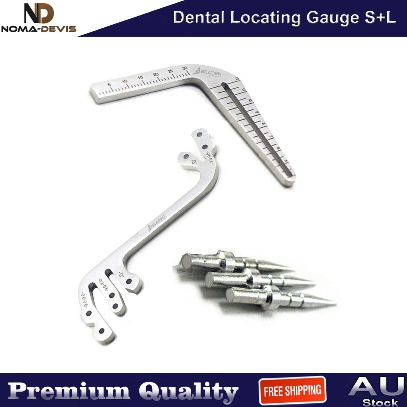 Dental Locating Gauge S+L Surgical Drilling Implant Locator Guide Depth Pin CE