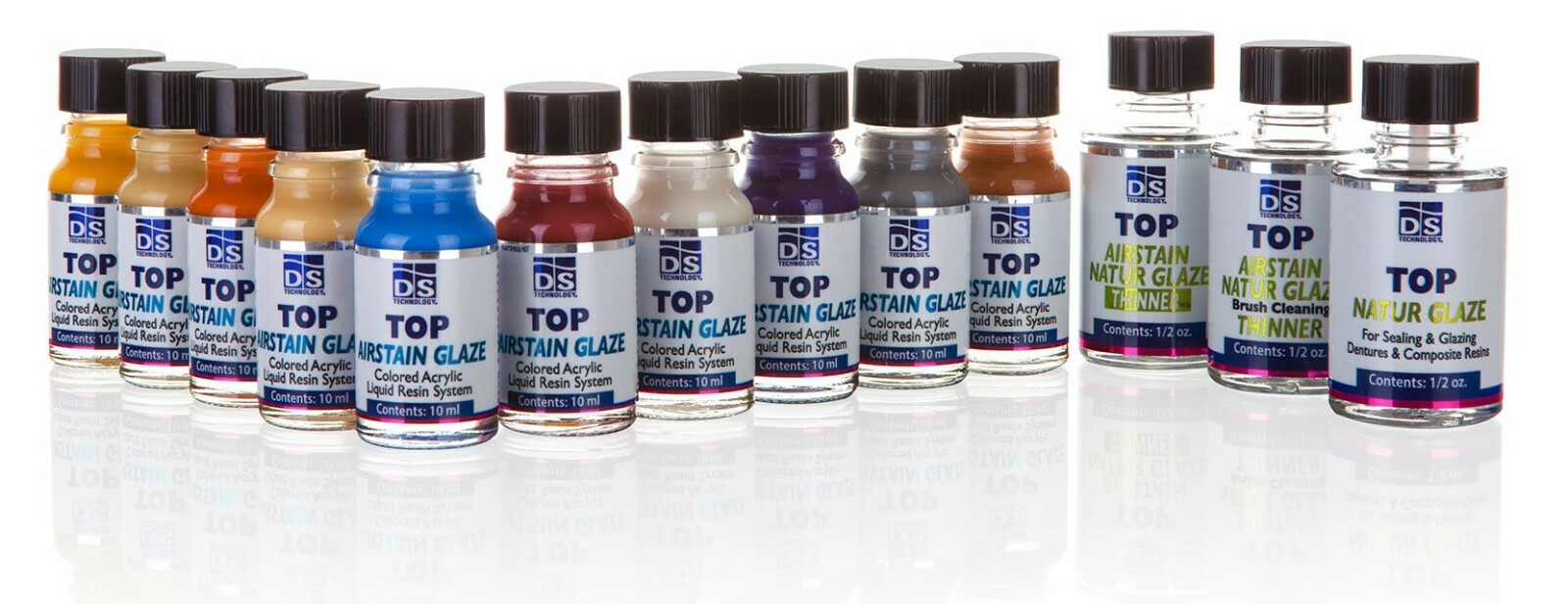 DENTAL Lab Product – Top Airstain Glaze – 0.338 fl.oz / 10 ml Bottle