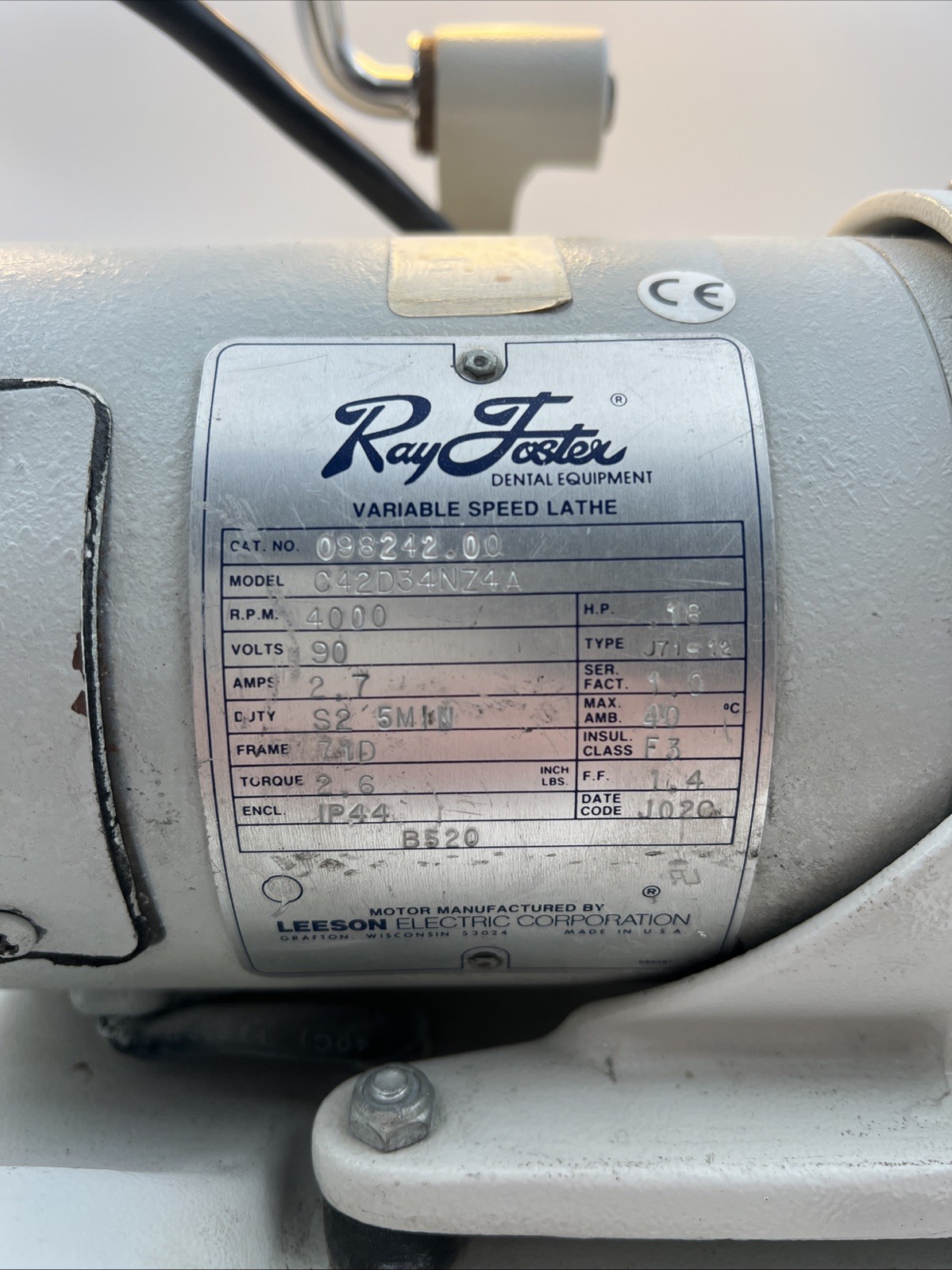 ⭐️Ray Foster AG05 Dental Alloy Grinder High Speed TESTED⭐️