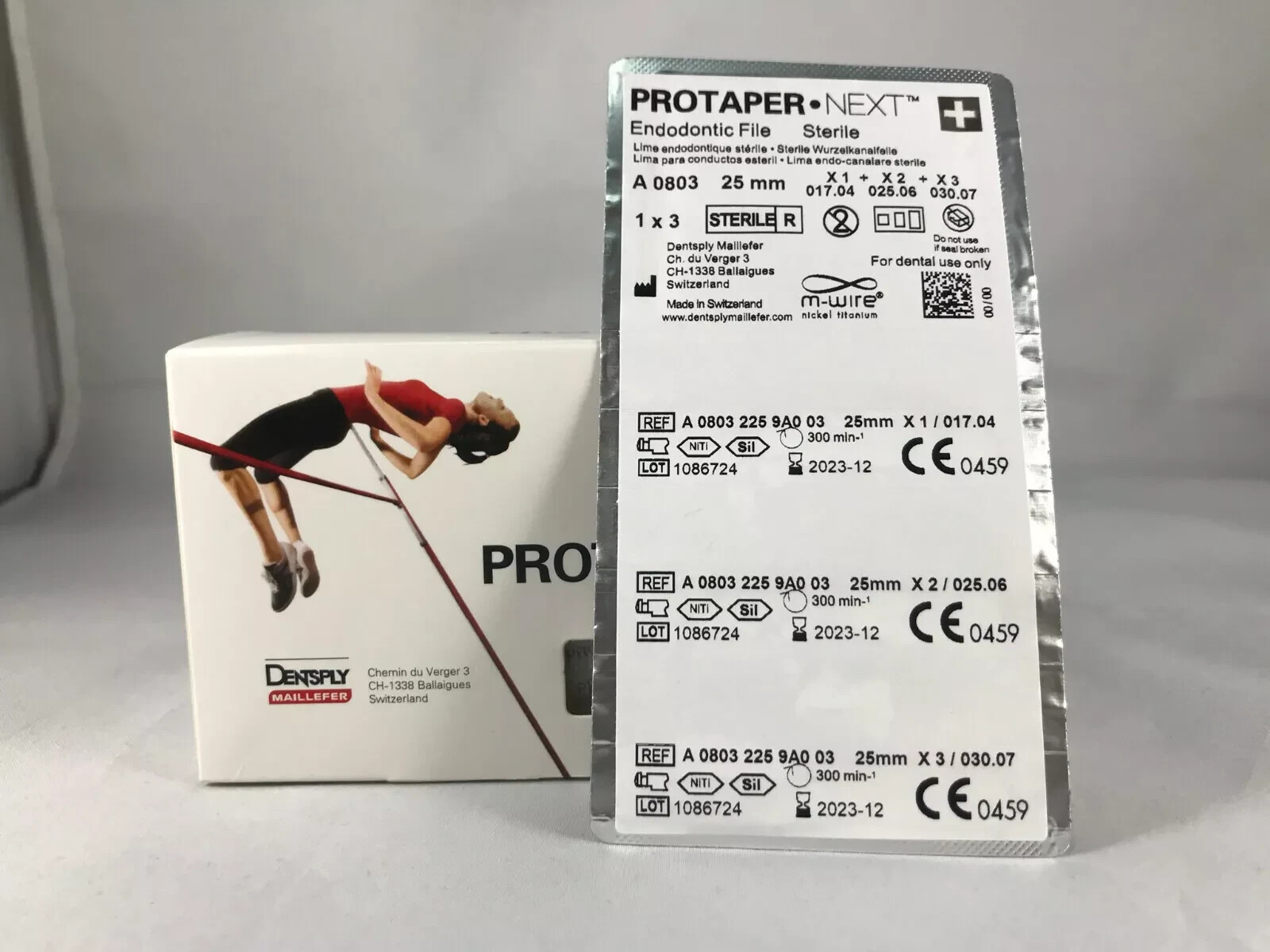 Dentsply Tulsa Protaper Next Dental Root Canal Assorted X1-X3 Files (Endodontic)