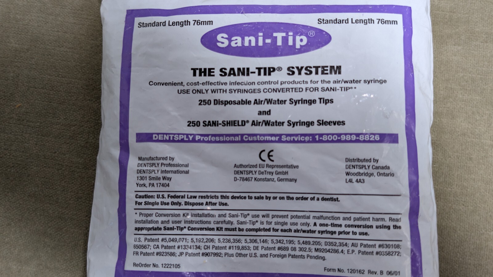 Lot of Dental Tips: Brush Micro Sani-Tip Gel Dispensing Disposable and more