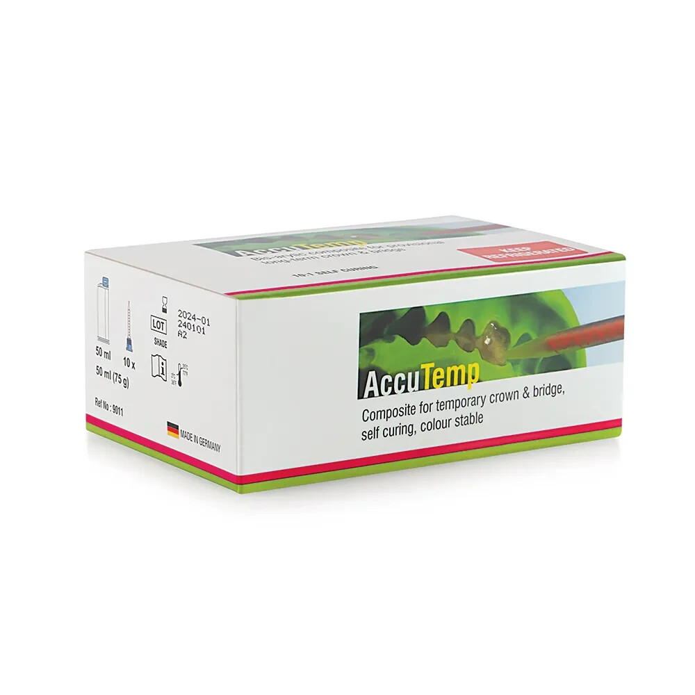 Medicept Accutemp Temporary crown and bridge material