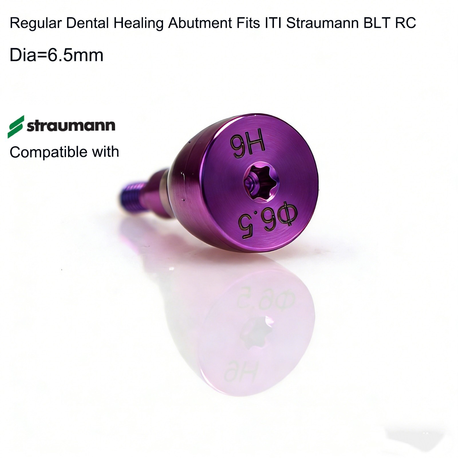 Dental Stage surgery Healing Abutment Cap Cover Screw Closure Fits ITI Straumann