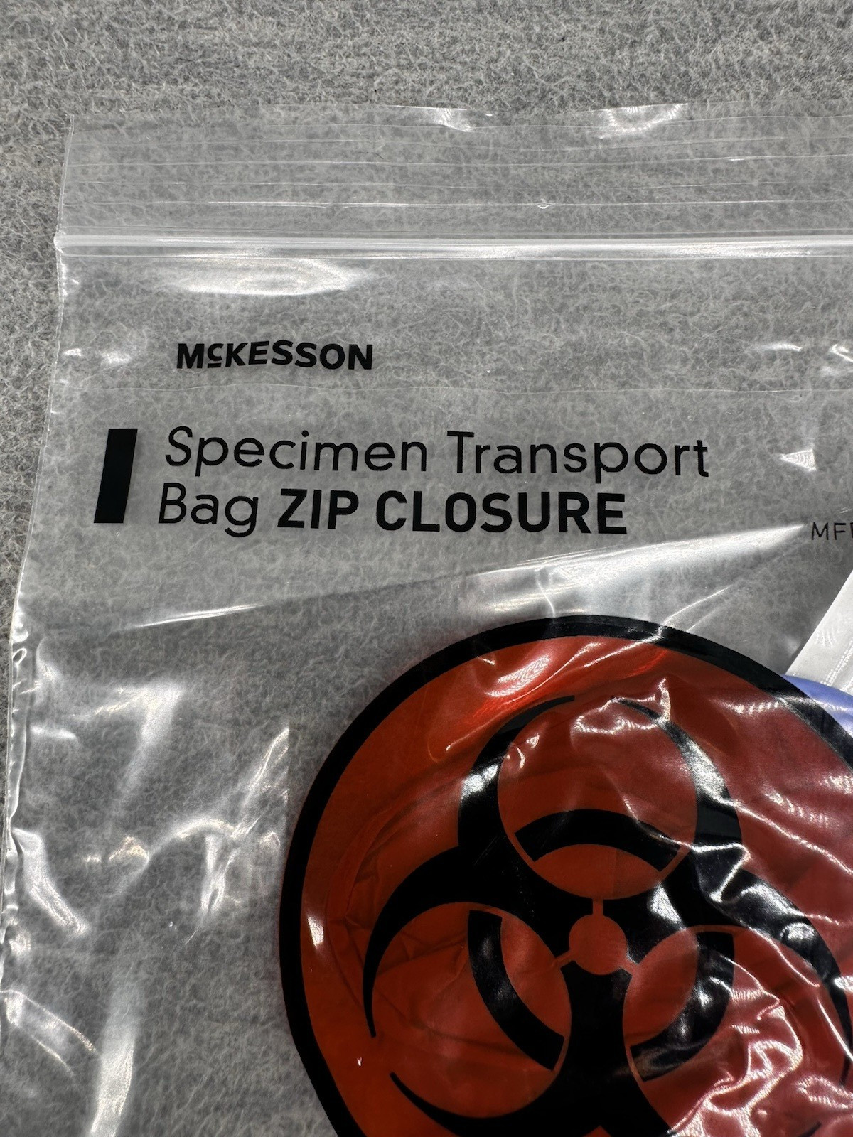 McKESSON – Collection Kits Swab, Gloves and Disposable Tube with Biohazard Bags